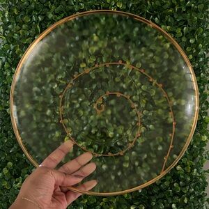Decorative Glass Plate